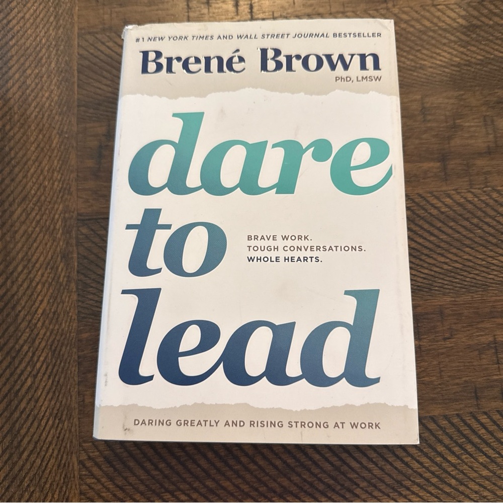 Brené Brown 'Dare to Lead' Book
